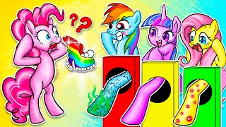 MY LITTLE PONY Contest Rainbow Dash Dont Choose Wrong Shoes  Sad Origin Story  Annie Seoul [upl. by Alset]