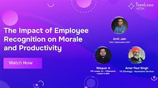 The Impact of Employee Recognition on Morale and Productivity [upl. by Lori]