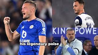 Jamie Vardys Epic Return Leicester vs Tottenham Highlights [upl. by Trilbee]