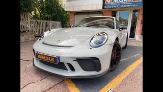 NORISKCARFR PORSCHE 911 GT3 40i PDK COUPE 500CV  BAQUETS CARBONE  CHRONO  BOSE  SUIVI PORSCHE [upl. by Ylekalb]