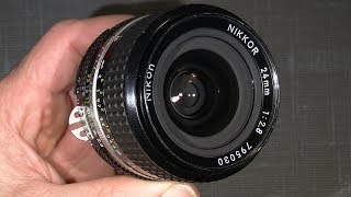 Regrease the focus system in AIs Nikkor 24mm 128front and back helicoids [upl. by Adiv]