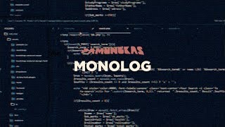 Pamungkas  Monolog Lyrics Video [upl. by Yllen]