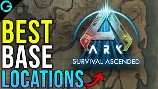 BEST Base Locations on Ark Ascended [upl. by Glassman678]