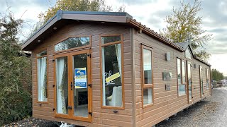 Beautiful Pemberton Serena Lodge 2 Bedroom Awaiting Siting amp Decking In Skegness [upl. by Nednal]