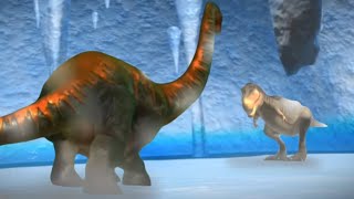 Tarbosaurus vs Brachiosaurus Semi Final 1 Fanmade [upl. by Noit]