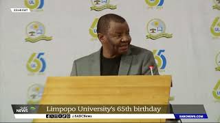 University of Limpopo celebrates 65th anniversary [upl. by Odnolor226]