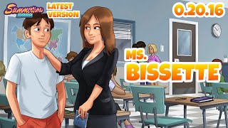 Miss Bissette Complete Quest Full Walkthrough  Summertime Saga 02016 Latest Version [upl. by Dahsraf314]