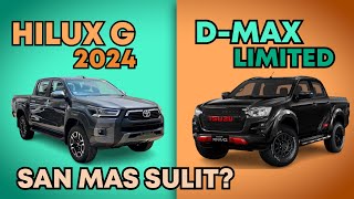 Toyota Hilux G 2024 vs Isuzu DMAX Limited 2024 [upl. by Wayne217]