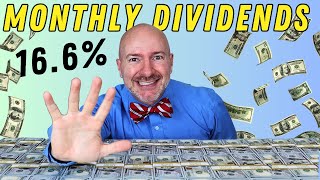 5 Best Monthly Dividend ETFs for Financial Freedom [upl. by Coyle490]