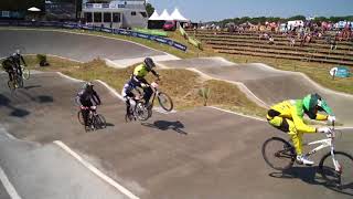 Championnat de France BMX 2018 Sarzeau finale 25 29 [upl. by Orhtej552]