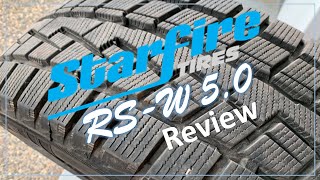 Cooper Starfire RSW 50 Winter Tire Review [upl. by Ahseral]