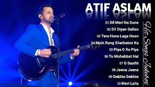 Best Of Atif Aslam  Hindi Top 10 Hit Songs Of Atif Aslam  Latest Bollywood Songs  Jukebox [upl. by Mahseh967]