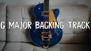 G Major Rock Guitar Backing Track  120 BPM [upl. by Cis]