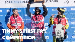 Timmys first Freeride World Tour competition [upl. by Margareta]