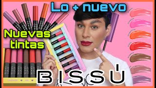 NUEVAS TINTAS DE BISSU  PARA LABIOS Y MEJILLAS  funciona como realmente dice 🧐😓 [upl. by Netsud]