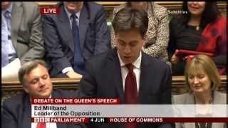 Ed Miliband Makes First Conference Speech As Leader [upl. by Teak]