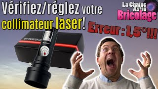 Comment vérifierrégler un collimateur laser [upl. by Naldo]