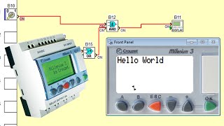 Hello World in Crouzet Millenium 3 A Beginners Guide to AND amp OR Logic Gates [upl. by Nuahsyar289]