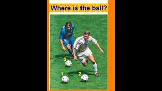 What is the real ball number of Zinedine Zidane shortsvideo [upl. by Micheil271]