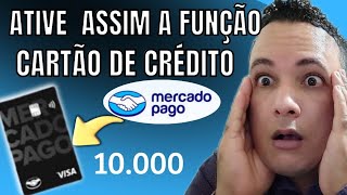 PEÇA O CARTÃO DE CRÉDITO MERCADO PAGO ASSIM [upl. by Ysnap]