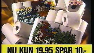 TV2 reklameblok fra 1990erne [upl. by Naiditch461]