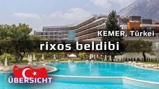 RIXOS BELDIBI 5 Kemer Türkei  Hotelübersicht 2023 [upl. by Atiuqrahs148]