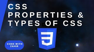 CSS Properties  Inline Internal External CSS  Make Simple Navbar  GIAIC   UrduHindi [upl. by Stratton]