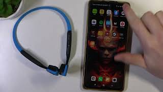 How to Pair AfterShokz Trekz Titanium with Android Phone [upl. by Strenta]