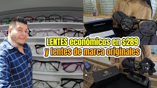 ¿Donde comprar LENTES baratos en CDMX 🤓😎 ARMAZONES de lentes graduados 🧐🥸 [upl. by Valenba]