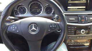 w212 Mercedes E350 4matic 7G acceleration 060 mph 0100 kph [upl. by Mandelbaum]