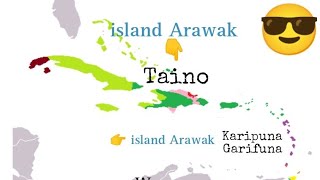 Which are island Arawak languages🤔 taino karipuna garifuna [upl. by Avan]