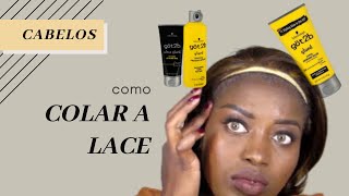 COMO COLAR A LACE COM GEL COM Got2b  Dani Nicolau [upl. by Tama]