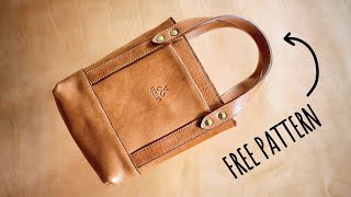 You Can Make this Leather Mini Tote [upl. by Imis]