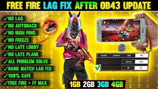 FREE FIRE LAG FIX 1GB 2GB RAM  FREE FIRE LAG PROBLEM SOLVED  HOW TO FIX LAG 2GB 3GB 4GB MOBILE 📲 [upl. by Scriven713]