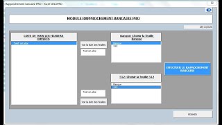 Module de rapprochement bancaire rapide [upl. by Yrahk]