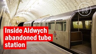 Inside abandoned Aldwych station  City Secrets  Time Out [upl. by Nnayar]