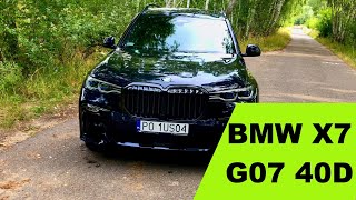 4K BMW X7 G07 Black Carbon Metalic 40D 2020 2021 walk around iPhone 8 4K  Gimbal DJI OM4 [upl. by Dustin128]