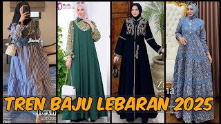 tren baju lebaran 2025 trend busana viral 2024 trend busana lebaran 2025 gamis viral 2025 [upl. by Ciprian]