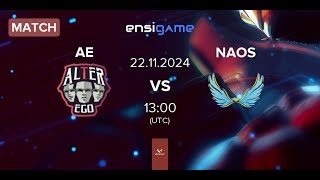 WATCH PARTY  VCT Challengers SEA Split 3 AE vs NAOS [upl. by Teodora]