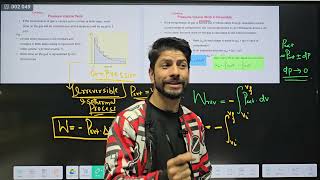 Thermodynamics lec 5  PV work in Reversible Process  CBSE JKBOARD JEENEET 2025 [upl. by Ahseek]