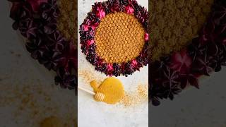 Honey Cakehoney honeycake honeycakerecipe honeybee bee dessert desserts recipe viralshorts [upl. by Salangia]