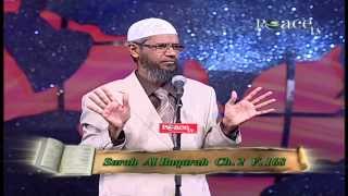 Non vegetarian food in Hindu Scriptures  By Dr Zakir Naik [upl. by Elleirol114]