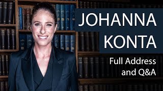 Johanna Konta  Full Address and QampA  Oxford Union [upl. by Ylrebmek529]