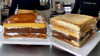 RECETA DE FLAN PARA EL PASTEL 4 EN 1 Pasteles La MoreliAna [upl. by Kroy948]