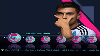 PS2 PES 2024 tiếng Việt [upl. by Heinrike118]