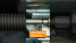 Lathe Machine Threading [upl. by Alithea]