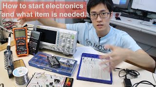 【For Beginner】How to start electronics and what item is needed [upl. by Bendite]