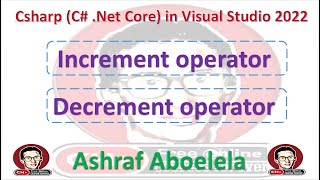 C 55 Increment operator  Decrement operator [upl. by Sirapal279]