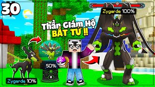 MINECRAFT PIXELMON  TẬP 30  LỘC TÌM 100 TẾ BÀO ĐỂ TẠO THÀNH POKEMON HUYỀN THOẠI GIÁM HỘ ZYGARDE😎 [upl. by Aneerbas72]