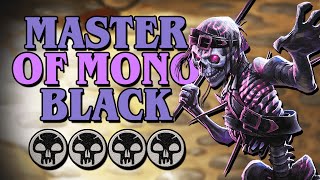 I CREATED A MONSTER Mono Black SO GOOD  MTG Arena S [upl. by Hite88]